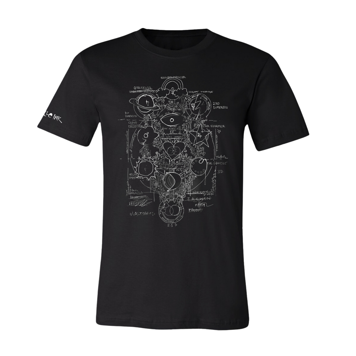 TREE OF LIFE TEE BLACK